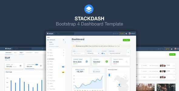 StackDash v1.3.0 - Bootstrap 4 Admin Dashboard Theme