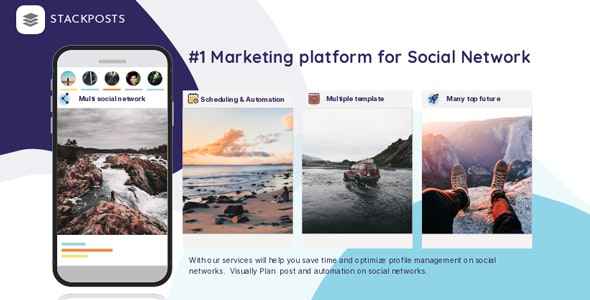 Stackposts v7.0.1 - Social Marketing Tool - nulled