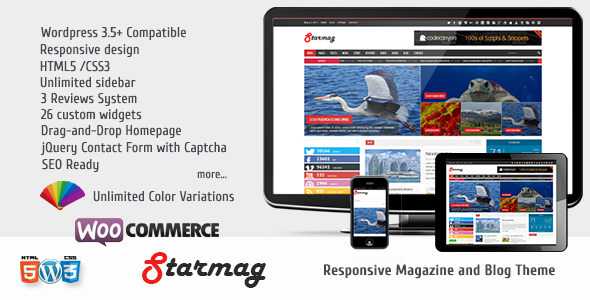 StarMag v1.3 - Themeforest News & Magazine Theme