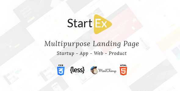 StartEx - Multipurpose Landing Page
