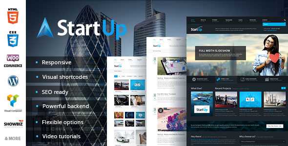 StartUp - Themeforest Multi-Purpose Responsive Theme
