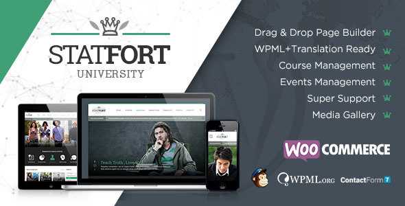 Statfort v2.5 - Themeforest Educational Wordpress Theme