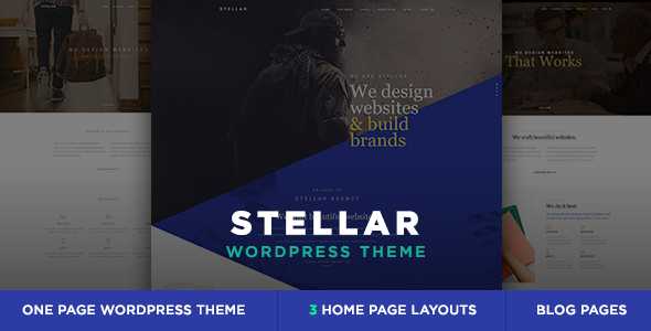 Stellar - Creative & Agency Responsive WP Theme