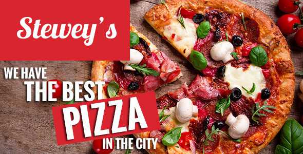 Steweys - Fast Food, Pizza HTML Theme