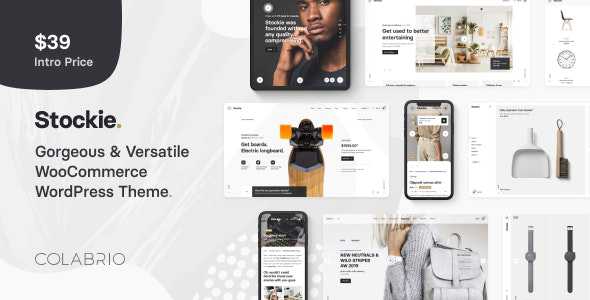Stockie v1.0.4 - Multi-purpose Creative WooCommerce Theme