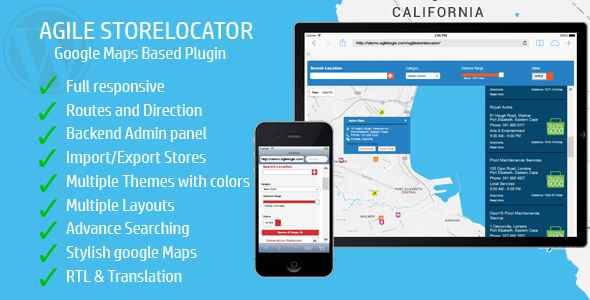 Store Locator (Google Maps) For WordPress v4.5.2