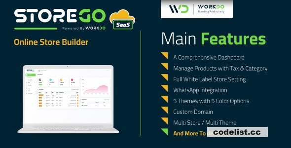 StoreGo SaaS v7.5 - Online Store Builder - nulled