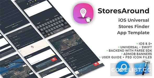 StoresAround - iOS Universal Store Finder App Template (Swift) - 29 july 2019