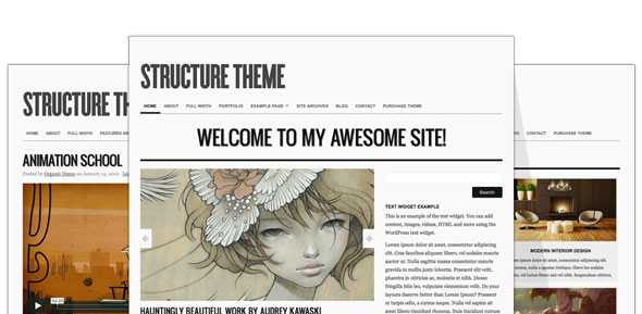 Structure - Organicthemes Premium Wordpress Theme