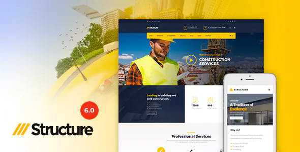 Structure v6.9 - Construction WordPress Theme