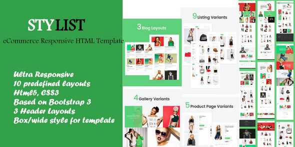 Stylist v1.0 - eCommerce HTML Template