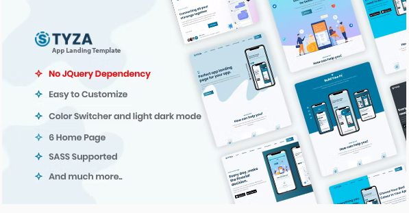 Styza v1.0.0 - App Landing Page Template