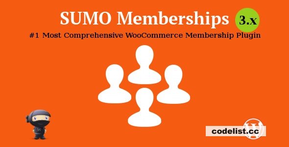 SUMO Memberships v7.1.0 - WooCommerce Membership System