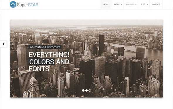 SuperStar – Creativemarket Corporate Theme