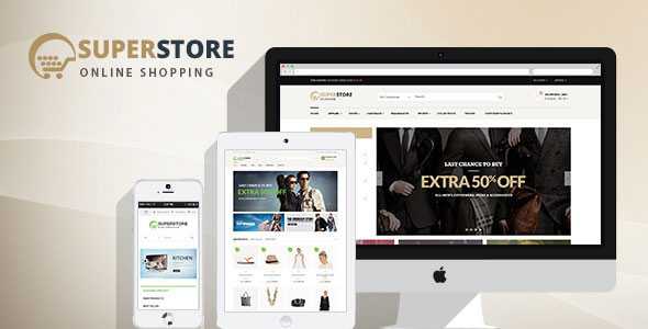 SuperStore - Woocommerce Wordpress Theme