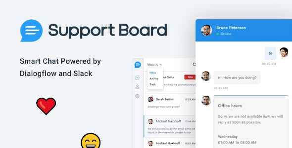 Support Board v3.0.4 - Chat PHP Wordpress Plugin