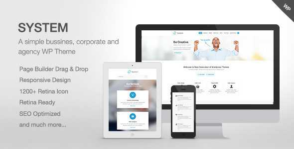 System - Themeforest Responsive Multi-Purpose Theme