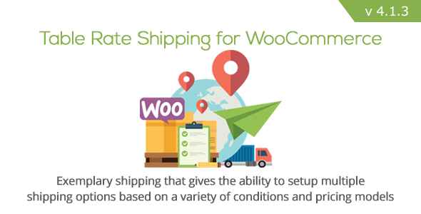 Table Rate Shipping for WooCommerce v4.1.3