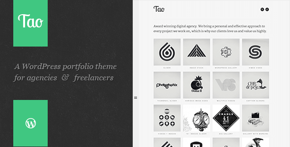 Tao v1.3.0 – Retina & Responsive Portfolio WP Theme