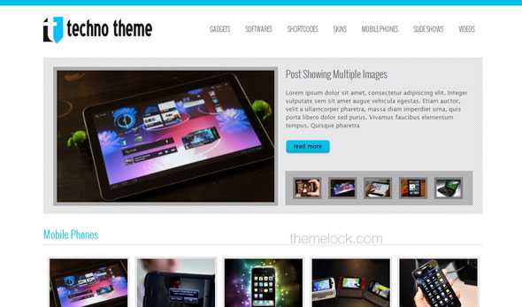 Tech Theme - ThemesDesk Wordpress Template