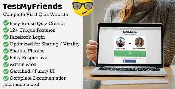 TestMyFriends v1.3.1 - Complete Viral Friend Quiz Website