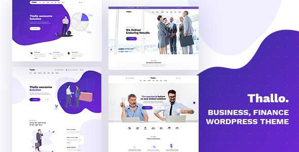 Thallo v1.0.2 - Consulting & Finance WordPress Theme