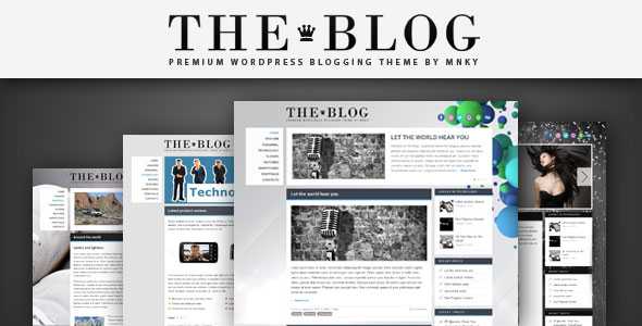 The Blog - Themeforest WordPress Theme