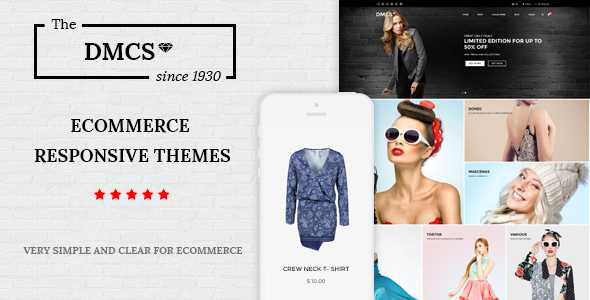 The DMCS - Ecommerce HTML Responsive Template
