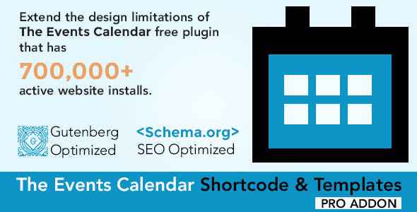 The Events Calendar Shortcode and Templates Pro v2.2.1