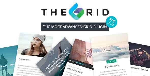 The Grid v2.6.5.6 - Responsive Wordpress Grid Plugin