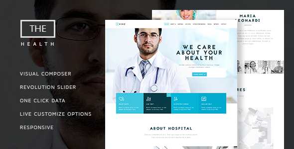 The Hospital v1.6 - One and Multi Page Health Theme
