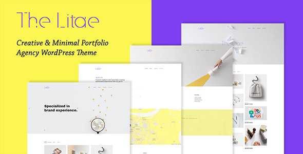 The Litae v1.4.0 - Creative & Minimal Portfolio WordPress Theme