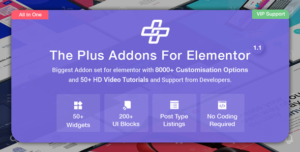 The Plus v5.2.19 - Addon for Elementor