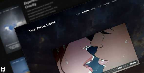 The Producer - Themeforest Responsive Film Studio Theme