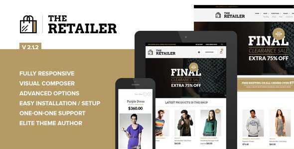 The Retailer v2.12 - Responsive WordPress Theme
