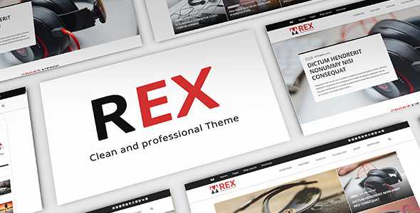 The REX v3.4 - WordPress Magazine and Blog Theme