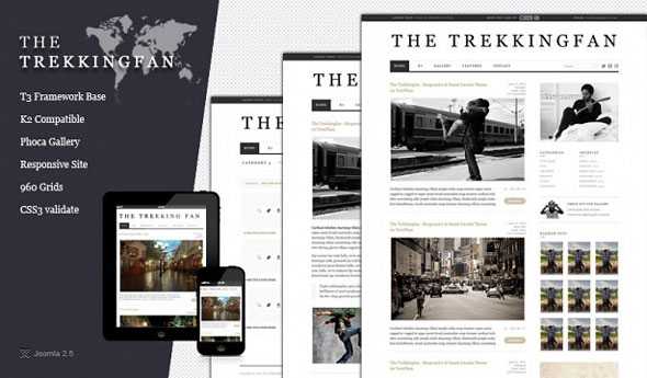 The Trekkingfan - Templaza Joomla 2.5 Template