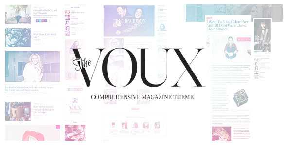 The Voux v2.7.7 - A Comprehensive Magazine Theme