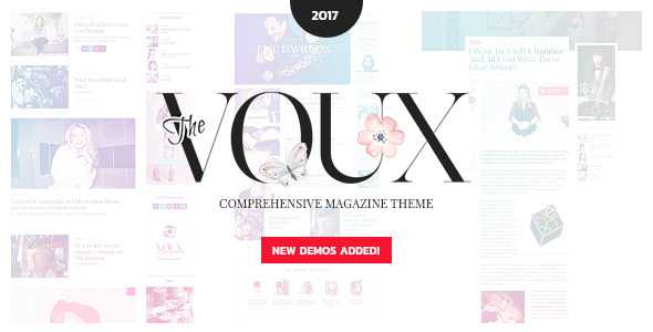 The Voux v4.5.3.1 - A Comprehensive Magazine Theme