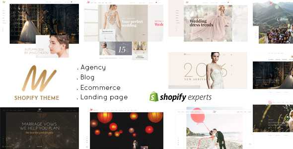 The VOW - Wedding Responsive Shopify Theme