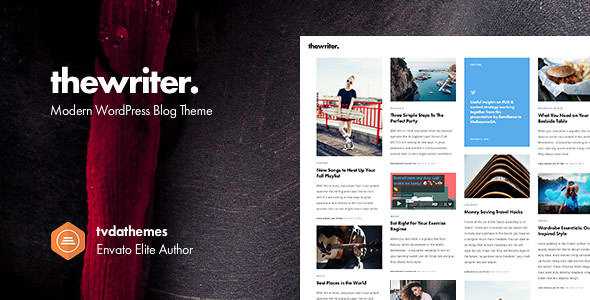 The Writer v1.0.0 - Modern WordPress Blog Theme