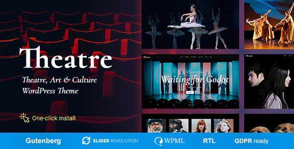 Theater v1.1.4 - Concert & Art Event Entertainment Theme