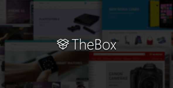 TheBox - Ultimate E-Commerce HTML Template
