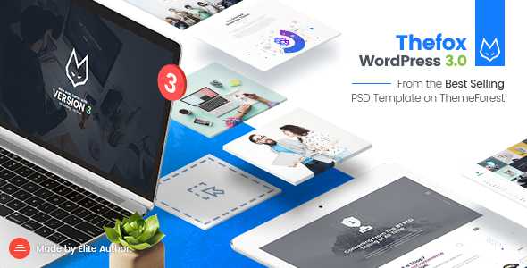 TheFox v3.2.1 - Responsive Multi-Purpose WordPress Theme
