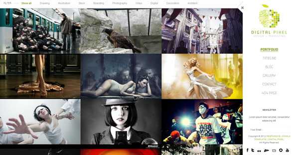 Themeforest Digital Pixel - Joomla 2.5 Template