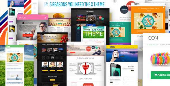 Themeforest X - The Ultimate WordPress Theme
