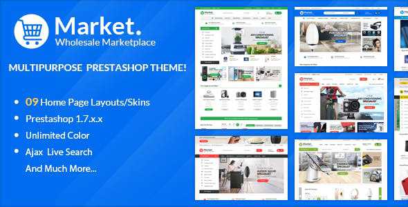 Themes Market Responsive Prestashop 1.7