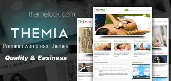 Themia Unique and Simple InkThemes WordPress Theme