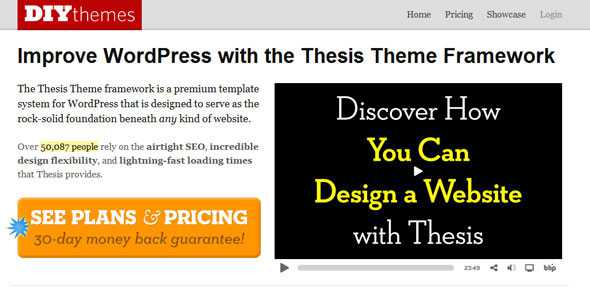 Thesis v1.8.5 Wordpress Framework