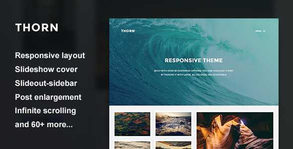 Thorn - Responsive Grid Theme